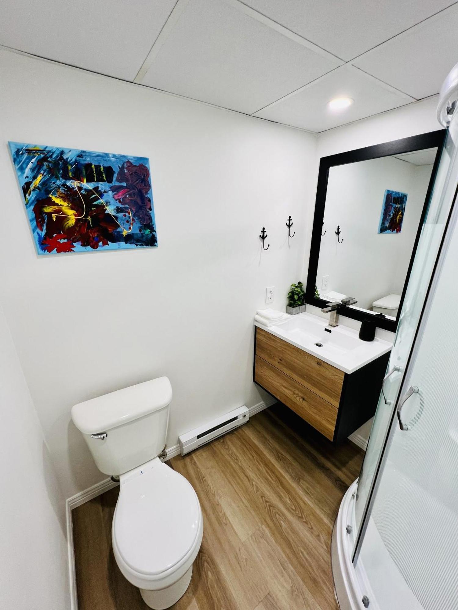 L'Appat Buvette Et Couchette De Sainte-Luce - Appartements De Vacances Modernes, Calmes Et Ressourcant Sur Le Fleuve Exterior foto