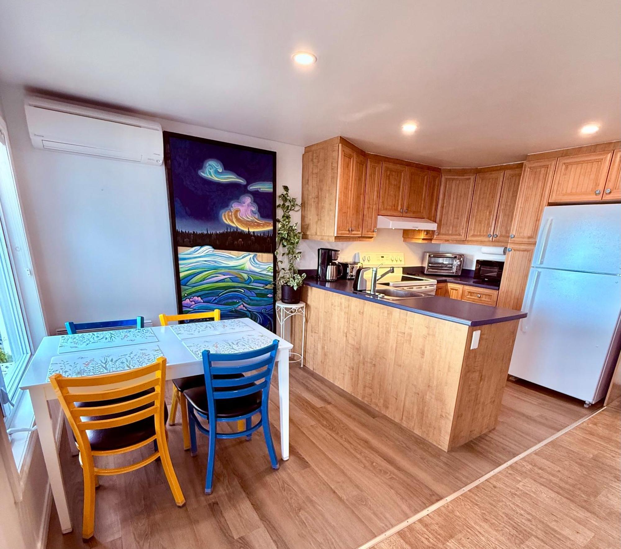 L'Appat Buvette Et Couchette De Sainte-Luce - Appartements De Vacances Modernes, Calmes Et Ressourcant Sur Le Fleuve Exterior foto