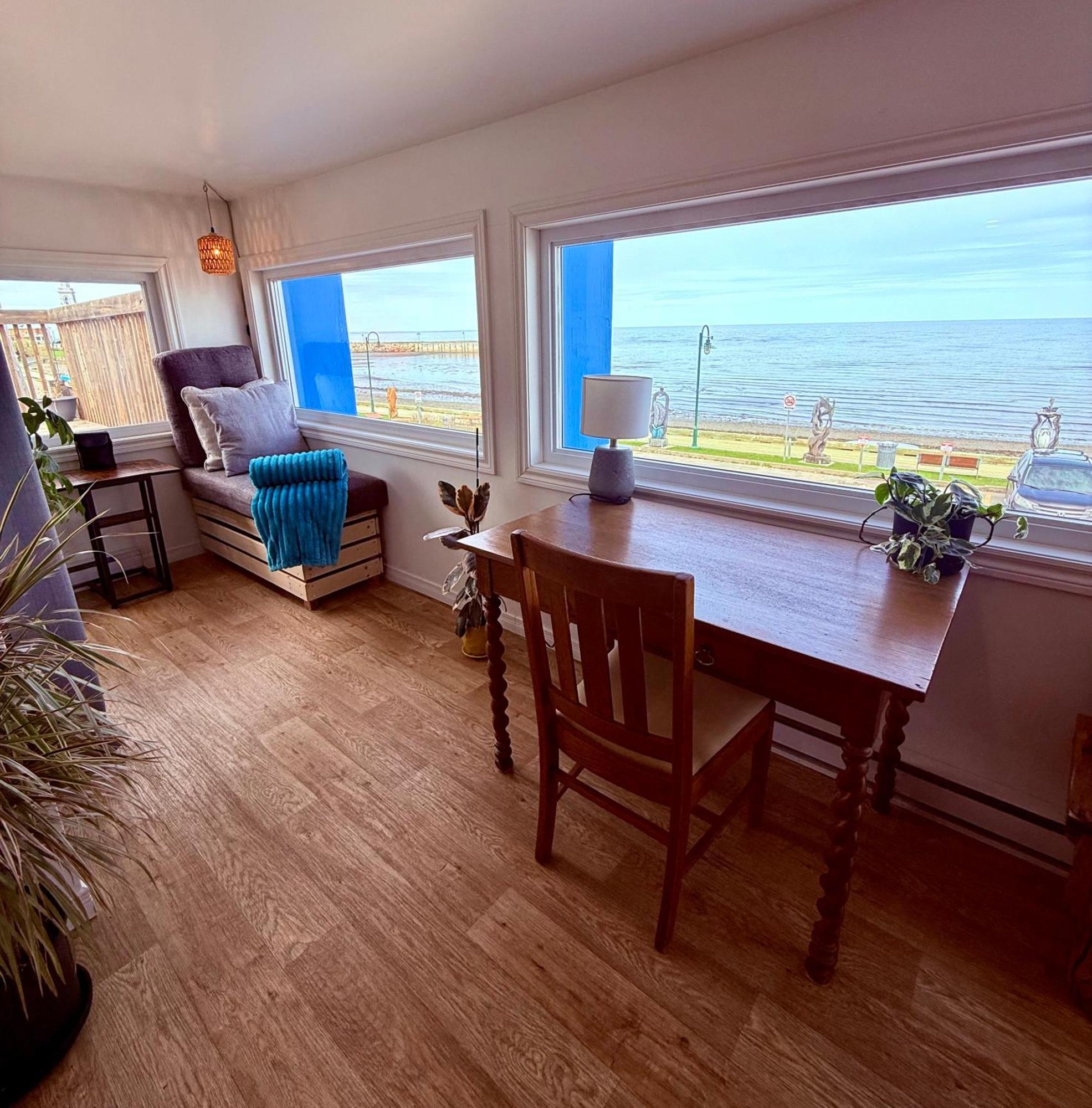 L'Appat Buvette Et Couchette De Sainte-Luce - Appartements De Vacances Modernes, Calmes Et Ressourcant Sur Le Fleuve Exterior foto